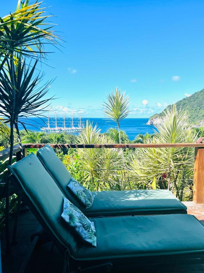 Vue Mer/3Beds/Piscine/Wifi/900 Metres De La Plage Deshaies Kültér fotó