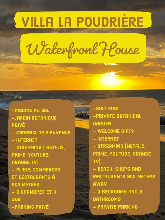 Vue Mer/3Beds/Piscine/Wifi/900 Metres De La Plage Deshaies Kültér fotó
