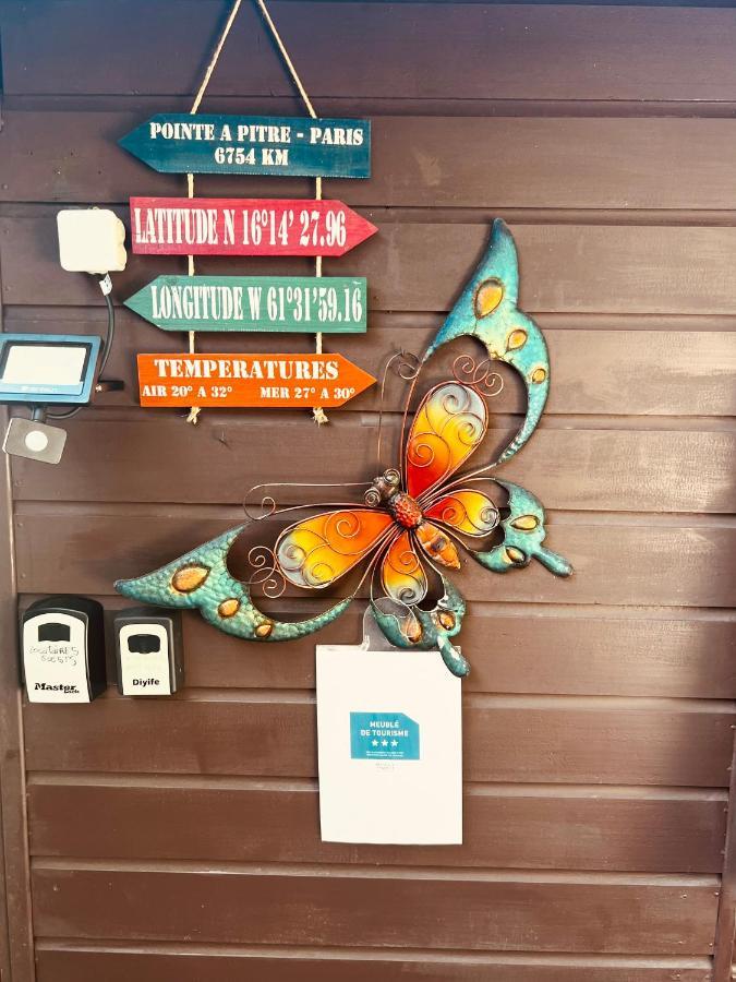 Vue Mer/3Beds/Piscine/Wifi/900 Metres De La Plage Deshaies Kültér fotó