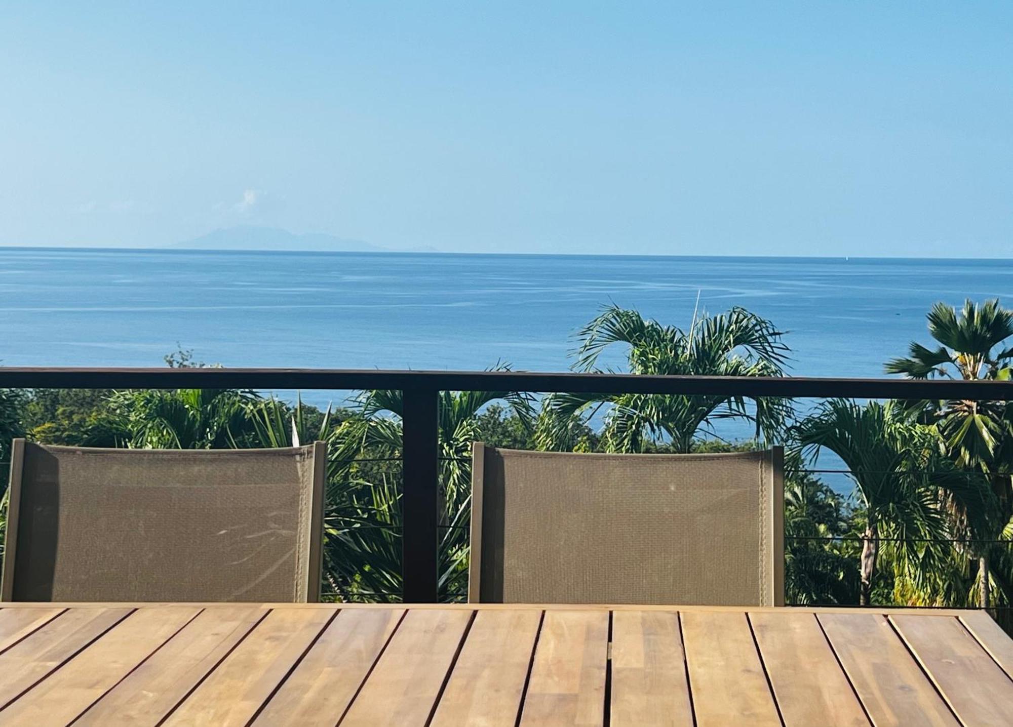 Vue Mer/3Beds/Piscine/Wifi/900 Metres De La Plage Deshaies Kültér fotó
