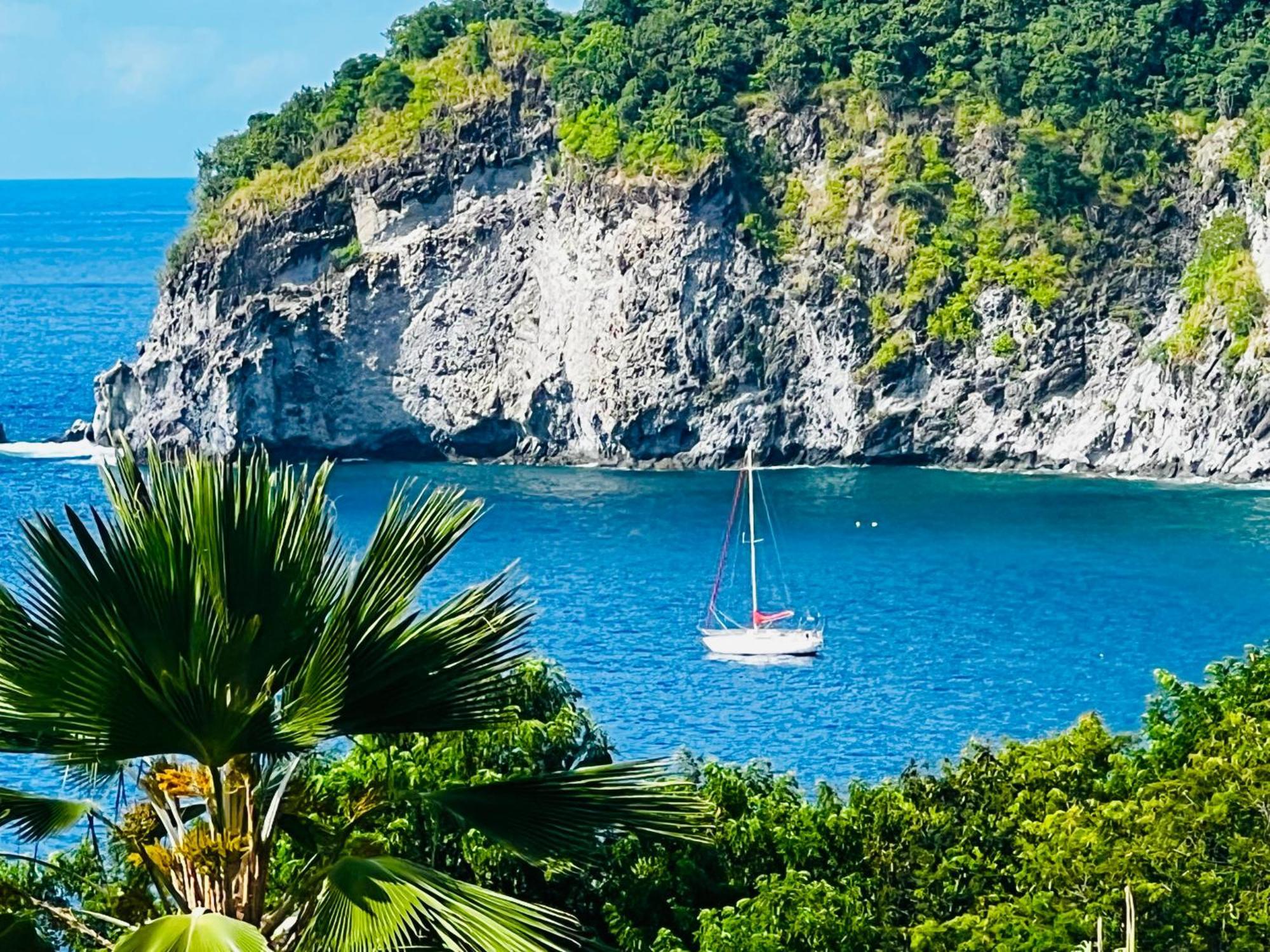 Vue Mer/3Beds/Piscine/Wifi/900 Metres De La Plage Deshaies Kültér fotó